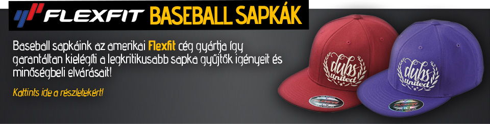 Flexfit baseball sapkák: Baseball sapkáink az amerikai Flexfit cég gyártja így _garantáltan kielégíti a legkritikusabb sapka gyűjtők igényeit és minőségbeli elvárásait!